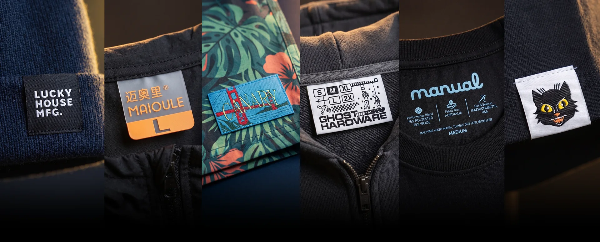 Custom fabric labels and patches — New York Custom Labels